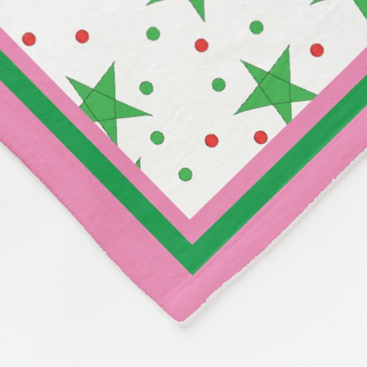 Das erste Weihnachtskind Fleecedecke (Ecke)