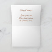 Das erste Weihnachtskupfer des Babys - IHR FOTO Karte (Innenseite)