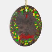 Das erste Weihnachtsschmuck des Babys (Rechts)