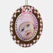 Das erste Weihnachtsschmuck des Babys (Rechts)