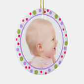 Das erste Weihnachtsschmuck des Babys (Rechts)