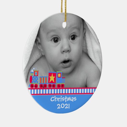 Das erste Weihnachtsschmuck des Babys (Rechts)