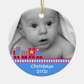 Das erste Weihnachtsschmuck des Babys (Vorne)