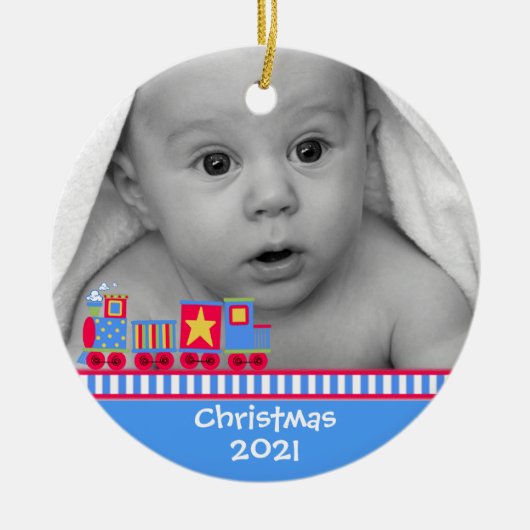 Das erste Weihnachtsschmuck des Babys (Vorne)