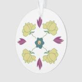 Das erste Weihnachtsschmuck des Babys Ornament (Vorderseite)