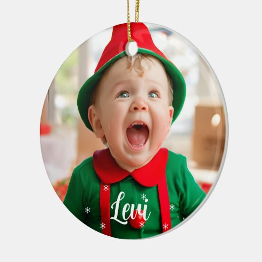 Das erste Weihnachtsschmuck des Babys | Trainee El (Links)