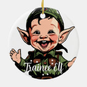 Das erste Weihnachtsschmuck des Babys | Trainee El (Hinten)