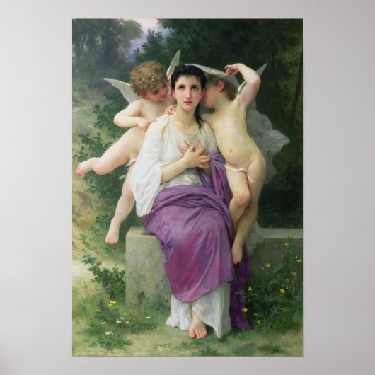 Das Erwachen des Herzens, 1892 Poster (Vorne)