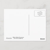 Das Erwachen des Herzens durch Bouguereau Postkarte (Rückseite)