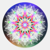 Das Erwachen Runder Aufkleber (Vorderseite)