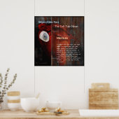 Das Erzählherz Poster (Küche)