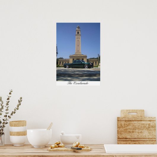 Das Escalarado Poster (Küche)