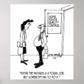 Das Essen der Fehler Poster (Vorne)