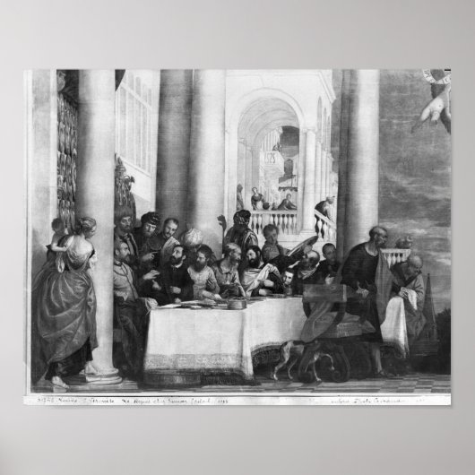 Das Essen im Haus Simon des Pharisees Poster (Vorne)