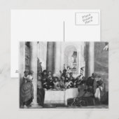 Das Essen im Haus Simon des Pharisees Postkarte (Vorne/Hinten)