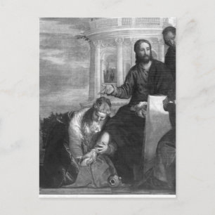 Das Essen im Haus Simon des Pharisees Postkarte