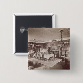 Das Esszimmer, Wickham Hall, Kent, 1897 Button (Vorne & Hinten)