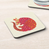 Das ethnische Gürteltier Untersetzer (Linke Seite)