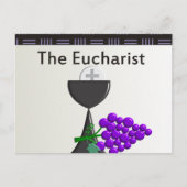 Das Eucharistische Chalice and Traupes Design Postkarte (Vorderseite)