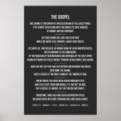 Das Evangelium Poster (Vorne)