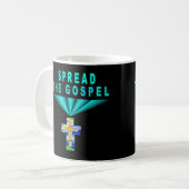 Das Evangelium verbreiten Kaffeetasse (Vorderseite Links)