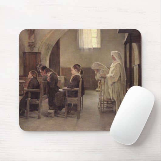 Das Eve der ersten Kommunion, bis 1890 Mousepad (Mit Mouse)