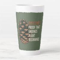 Das Evergreen-Versprechen - Kiefernkegel-Design