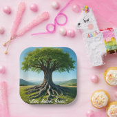 "Das ewige Symbol der Natur" Pappteller (Party)