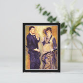 Das Expectant-Paar Postkarte (Stehend Vorderseite)