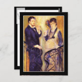 Das Expectant-Paar Postkarte (Vorne/Hinten)