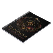 Das Explorer-Archetyp Selbstentdeckungs-Notizbuch Notizblock (Linke Seite)