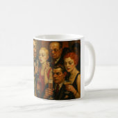 Das expressionistische Party Kaffeetasse (VorderseiteRechts)