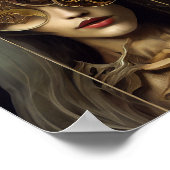 Das Eyepiece Surreal Fantasy Art Poster (Ecke)