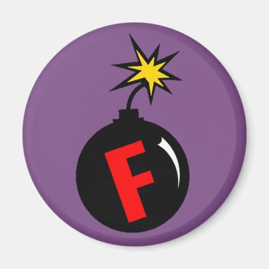 das F-Wort Magnet (Vorne)