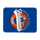 Das fabelhafte Polnische Logo Magnet (Horizontal)