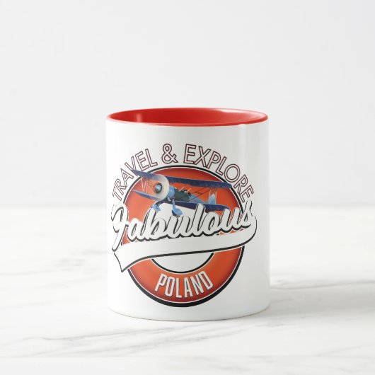 Das fabelhafte Polnische Logo Tasse (Zentrum)