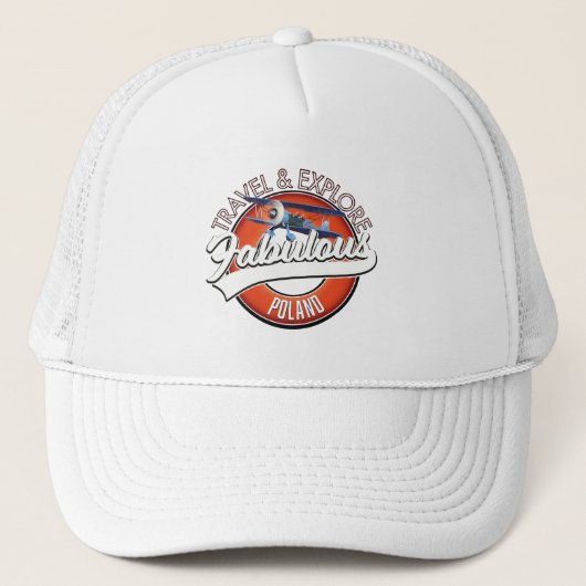 Das fabelhafte Polnische Logo Truckerkappe (Vorderseite)