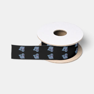 Das Fabric-Siegel im Zazzle Mascot Logo Satinband