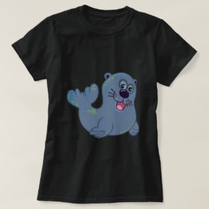 Das Fabric-Siegel im Zazzle Mascot Logo T-Shirt
