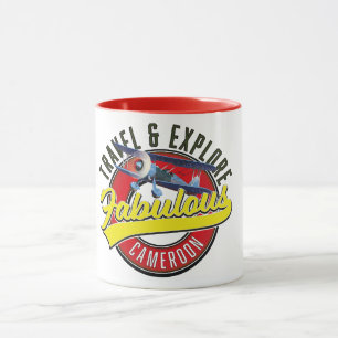 Das fabulous Kamerun Logo für Reise & Entdecke Tasse