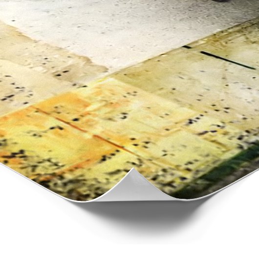 Das Fahrrad Poster (Ecke)