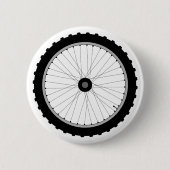 Das Fahrrad-Rad-Abzeichen Button (Vorderseite)