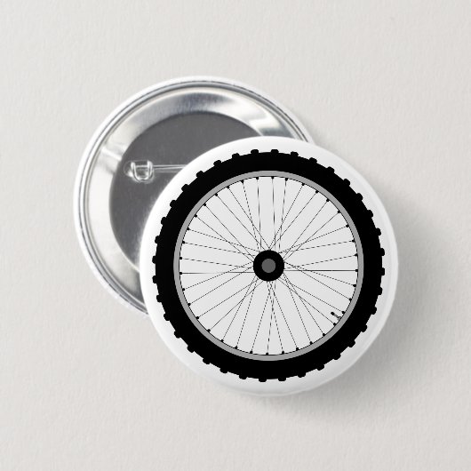 Das Fahrrad-Rad-Abzeichen Button (Vorne & Hinten)