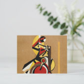 Das Fahrrad von Laszlo Moholy-Nagy Postkarte (Stehend Vorderseite)