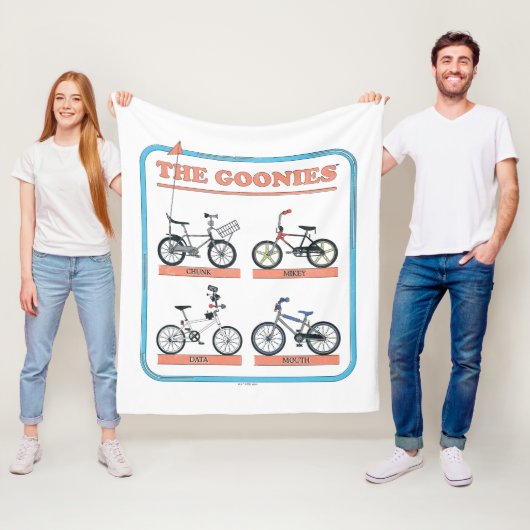 Das Fahrraddiagramm der Goonies Fleecedecke (Beispiel)
