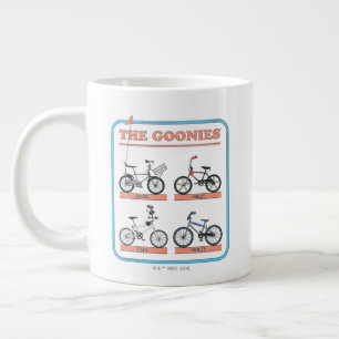 Das Fahrraddiagramm der Goonies Jumbo-Tasse