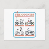 Das Fahrraddiagramm der Goonies Postkarte (Vorderseite)