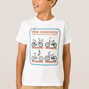 Das Fahrraddiagramm der Goonies T-Shirt