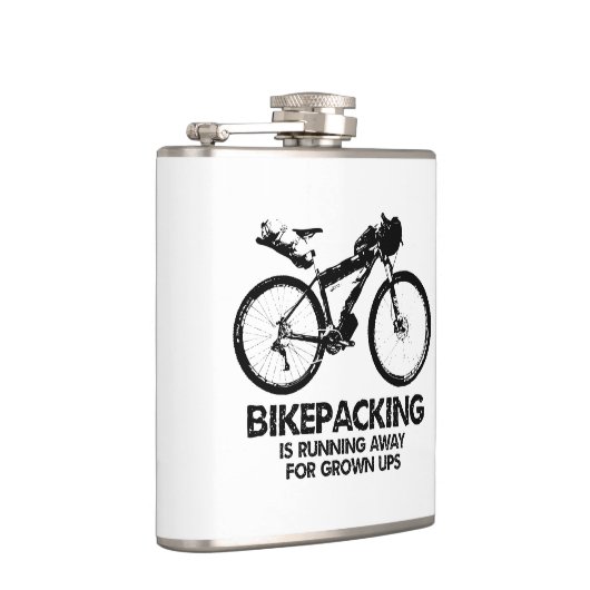 Das Fahrradfahren für das Groß-Ups läuft ab Flachmann (Rechts)