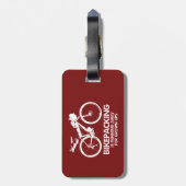 Das Fahrradfahren für das Groß-Ups läuft ab Gepäckanhänger (Rückseite vertikal)